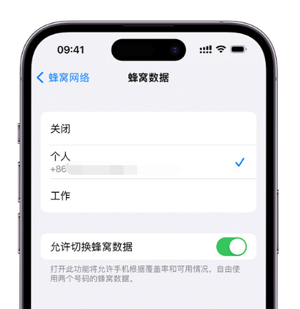 中阳苹果维修服务分享如何在iPhone上使用双卡 